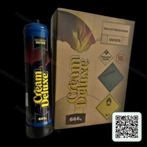 Cream Deluxe Midnight Edition 666g Food-Grade Cylinder
