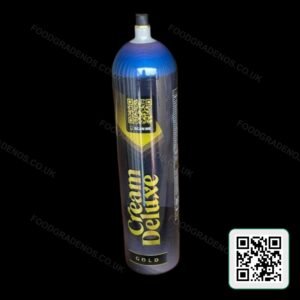 Cream Deluxe Gold 640g Food-Grade Cylinder